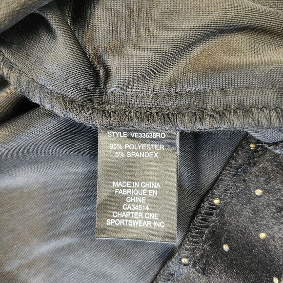 Meg & Margot Black Velvet Studded Blazer M Long Open Front Party Jacket - Picture 8 of 8